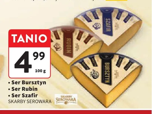 Ser Bursztyn Skarby Serowara promocja w Intermarche