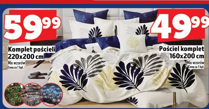 Komplet pościeli 220x200 cm promocja w TOPAZ