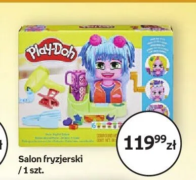 Zestaw kreatywny Play-Doh Salon fryzjerski promocja w Empik