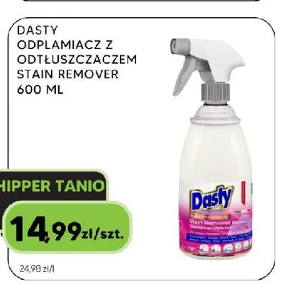 Odplamiacz z odtłuszczaczem Stain Remover Dasty promocja w HIPPER.pl