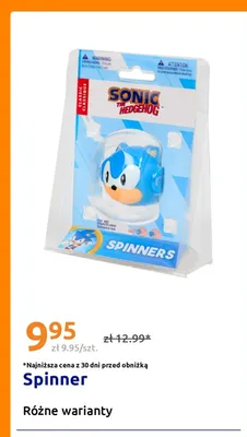 Spinner Sonic The Hedgehog promocja w Action