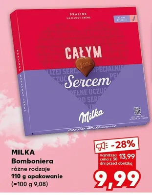 Bombonierka różne rodzaje promocja w Kaufland