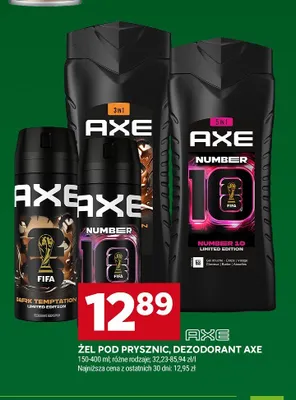 Żel pod prysznic Axe Number 10 promocja w Stokrotka