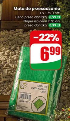 Mata do przesadzania roślin promocja w Dino