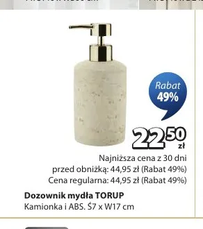Dozownik mydła Torup promocja w Jysk