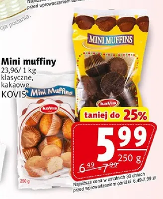 Mini muffiny klasyczne promocja w Prim Market