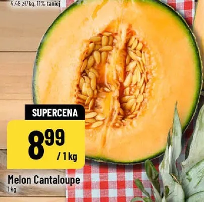 Melon Cantaloupe promocja w POLOmarket