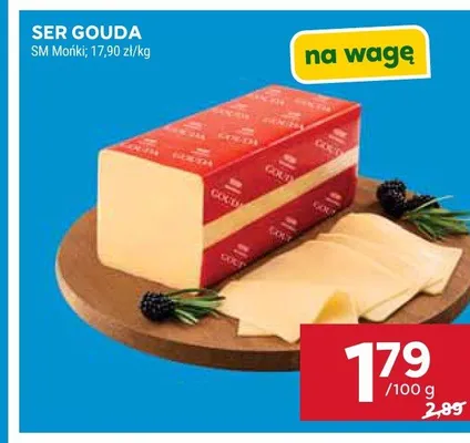 Ser Gouda SM Mońki promocja w Stokrotka