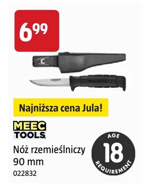 Nóż rzemieślniczy 90 mm Meec Tools promocja w Jula