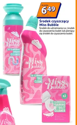 Środek do czyszczenia toalet Miss Bubble promocja w Action
