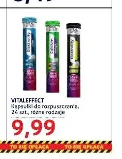 Kapsułki do rozpuszczania Vitaleffect promocja w Blue Stop