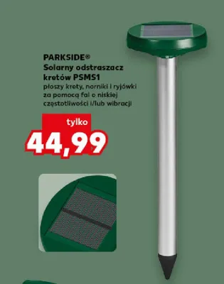 Solarny odstraszacz kretów PSM51 Parkside promocja w Kaufland