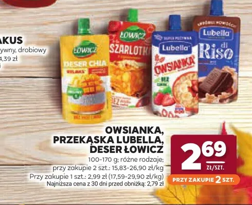 Owsianka Lubella promocja w Stokrotka