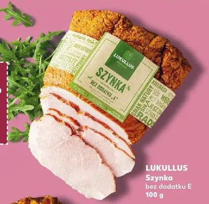 Szynka bez dodatku E promocja w Kaufland
