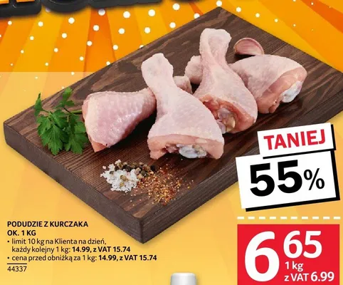 Podudzie z kurczaka promocja w Selgros