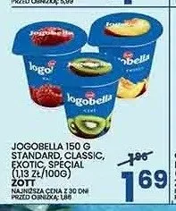 Jogurt Jogobella Exotic Zott promocja w Wafelek