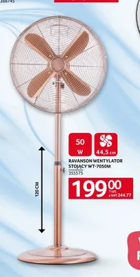 Wentylator stojący Ravanson WT-7050 m promocja w Selgros