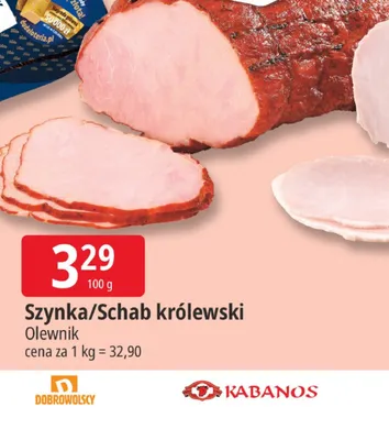 Szynka królewska Olewnik promocja w Leclerc