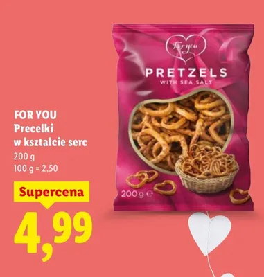 Precelki w kształcie serc promocja w Lidl