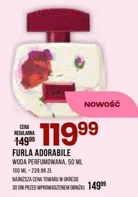 Woda perfumowana Furla Adorabile promocja w Drogerie Natura