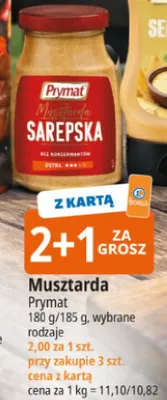 Musztarda sarepska promocja w Leclerc