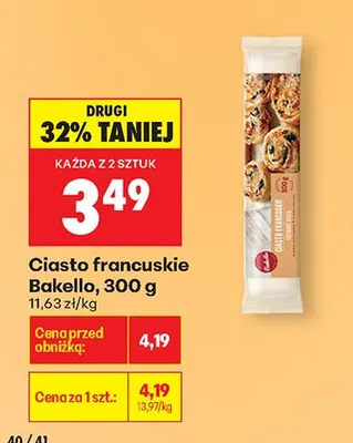 Ciasto francuskie promocja w Biedronka