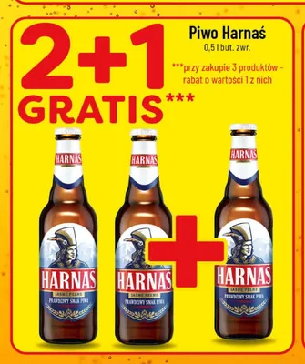 Piwo Harnaś Jasne Pełne promocja w POLOmarket
