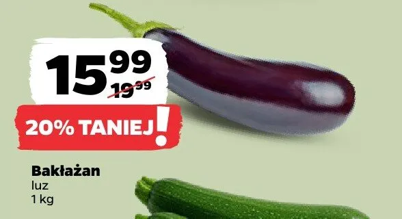 Bakłażan promocja w Netto