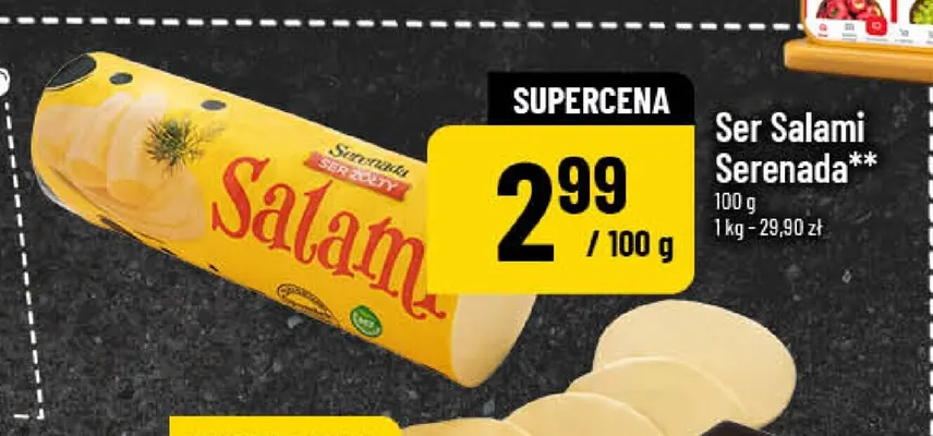 Ser salami Serenada promocja w POLOmarket