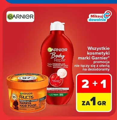 Kosmetyki Garnier promocja w Carrefour