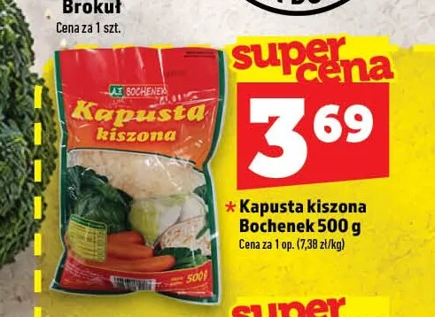 Kapusta kiszona Bochenek promocja w TOPAZ