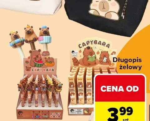 Długopis żelowy Capybara promocja w Carrefour