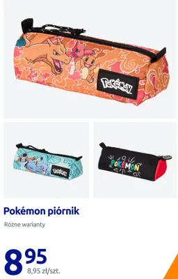 Piórnik szkolny Pokémon promocja w Action
