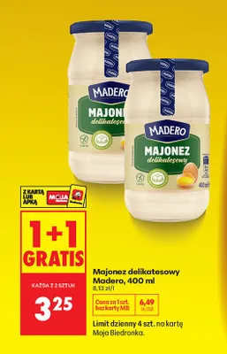 Majonez delikatesowy promocja w Biedronka