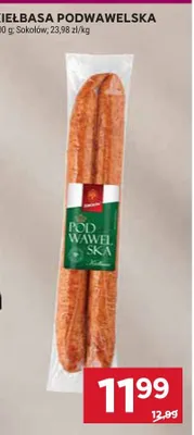 Kiełbasa podwawelska promocja w Stokrotka