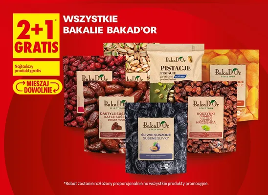Wszystkie bakalie promocja w Biedronka