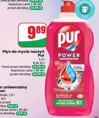 Płyn do mycia naczyń promocja w Dino
