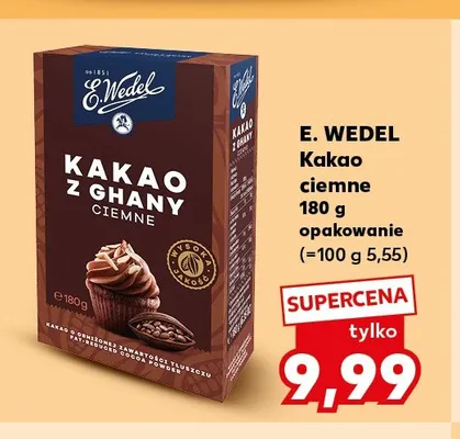 Kakao ciemne z Ghany promocja w Kaufland