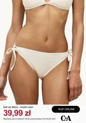 Dół od bikini C&A średni stan promocja w C&A