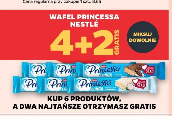 Wafel Princessa Nestlé promocja w Netto