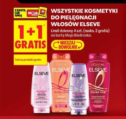 Odżywka do włosów L'Oréal Paris Elseve Glycolic Gloss promocja w Biedronka