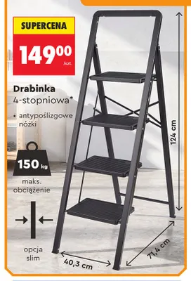 Drabinka 4-stopniowa promocja w Biedronka