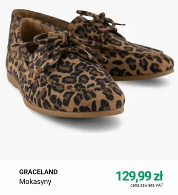 Mokasyny Graceland promocja w Deichmann