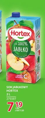 Sok jabłkowy Hortex promocja w Selgros