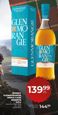 Whisky Glenmorangie Triple Cask Reserve promocja w Duży Ben
