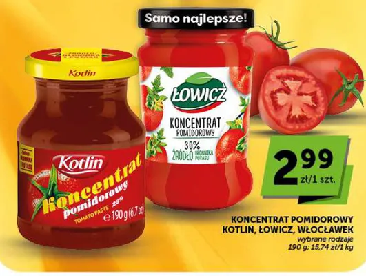 Koncentrat pomidorowy Włocławek promocja w ABC
