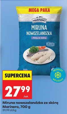 Miruna nowozelandzka ze skórą filety promocja w Biedronka