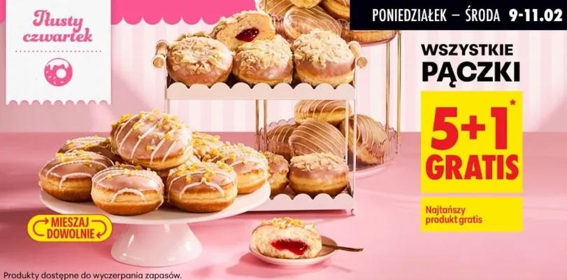 Pączki promocja w Biedronka