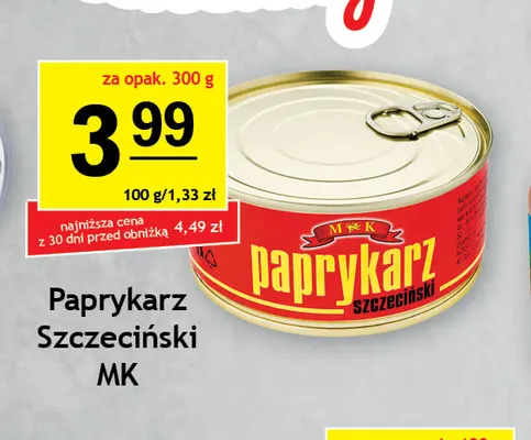 Paprykarz Szczeciński MK promocja w Gram Market