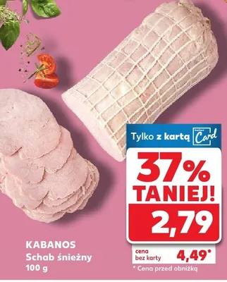 Schab śnieżny promocja w Kaufland